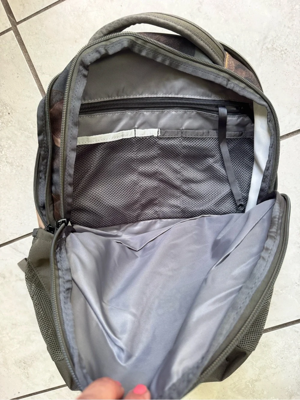 The North Face Vault Backpack - Brown Camo